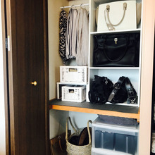 デッドスペースを作らない★クローゼット有効活用★ファッション小物スッキリ収納