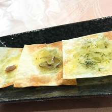 トースター3分❣️シュウマイの皮で簡単おつまみ?