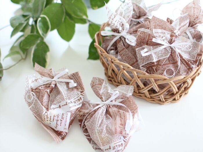 5⃣ワックスペーパーを用意しておく