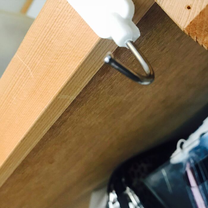 フックを取り付ける