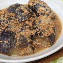 隠し味に柚子胡椒☆ なすのごま味噌煮