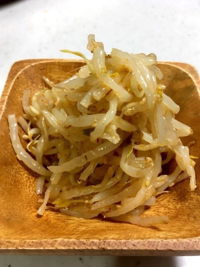 家計にも優しい!もやしで作る簡単絶品ナムル♫