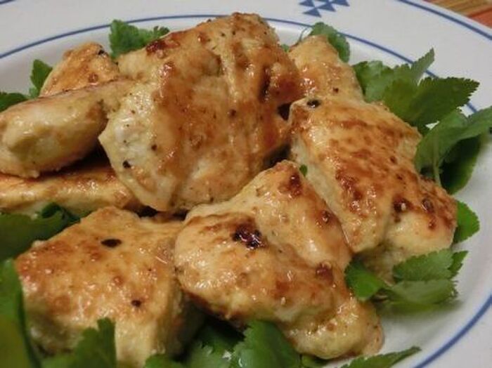 隠し味は味噌♪ フライパンで☆ 超しっとりタンドリーチキン