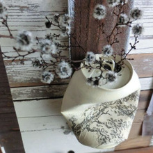 空き缶リメイク♪軽量・ジャンクな一輪挿し付*壁掛けインテリアラック!