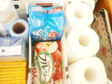 そうめん保存にピッタリ★セリア しっかりパック