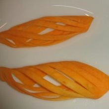 簡単!! 木の葉人参の作り方