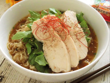 夏にピッタリ!新感覚の爽やかさ♪定番のラーメンにプラスするだけ~