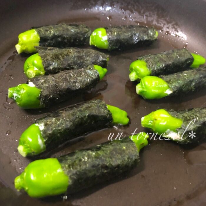 ③全体に少し焼き目がつくぐらいまで焼いて!