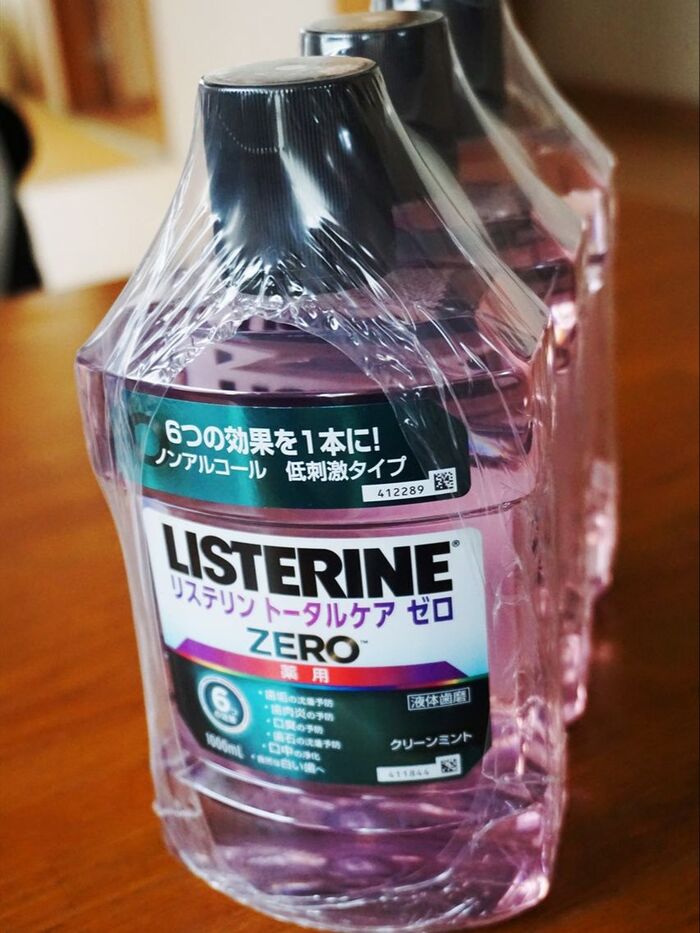 コストコの薬用液体歯磨き♪リステリンがおすすめ!6つの効果を1本に