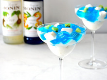 ぐるぐる混ぜて固めるだけ♥キラキラゼリー【*七夕 *親子料理 *ココナッツ *アガー *簡単】10分