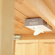 何これ便利♡ セリアグッズでテーブルにティッシュを浮かせる収納♪