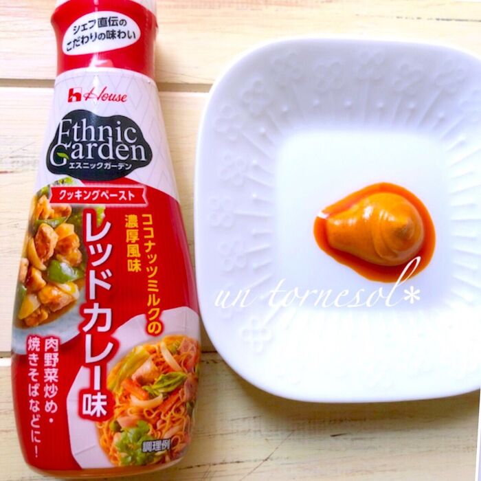 【ハウスエスニックガーデン クッキングペースト<レッドカレー味>】
