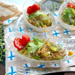 つるる~ん♪ひんやり★ところてんサラダ