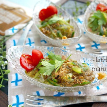 つるる~ん♪ひんやり★ところてんサラダ