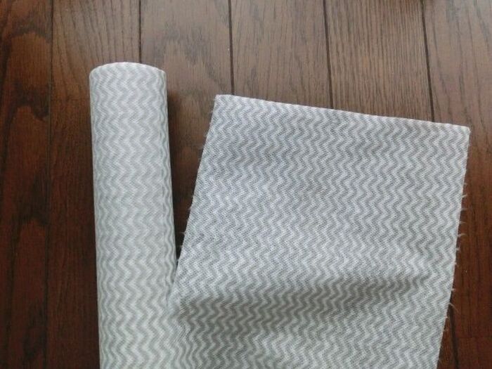 キッチンペーパーのように、切り取れるようになっています!
