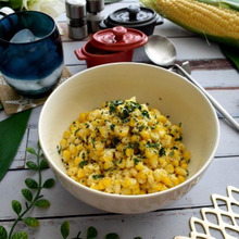 レンジで簡単!チーズ風味のバターコーン