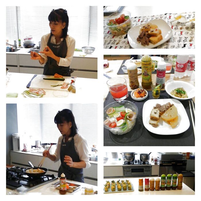 暮らしニスタオフ会レポ★ 青山金魚さん×ピエトロ まじうまドレッシング活用術&ランチ会