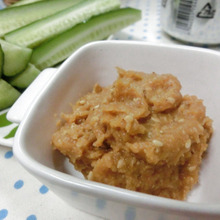 きゅうりにつけてポリポリ♪ わさび味噌