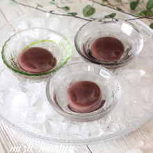 レンジで簡単・水まんじゅう。