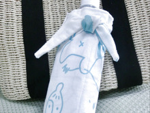 夏のしずくを吸い取ります☆ てぬぐいでペットボトルホルダー