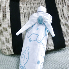 夏のしずくを吸い取ります☆ てぬぐいでペットボトルホルダー