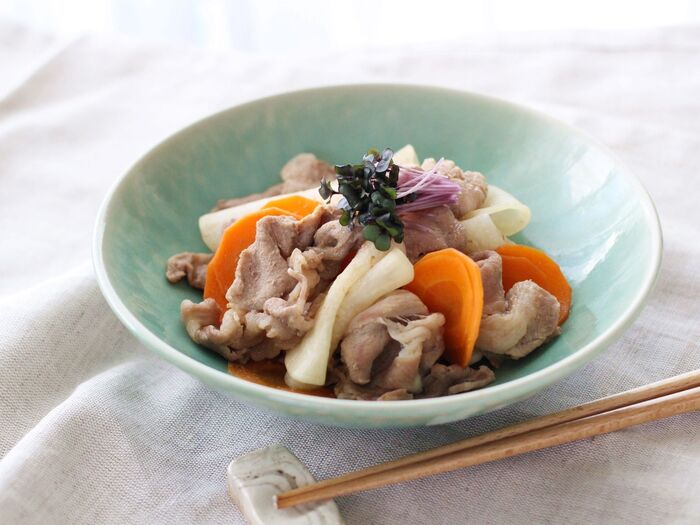 短時間でコク旨★豚と大根のさっと煮(出汁不要)