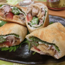 手がこんでる!? 実は簡単☆ 油揚げで焼き春巻き