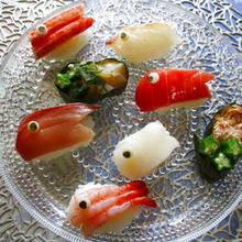 お家パーティー《子供向けイベント等》の時間を楽しく過ごすコツ!市販の刺身でお魚さん作り