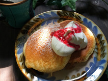 材料4つ!お家で ふわふわパンケーキ♪