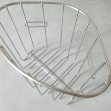 汚れもぬめりもつきにくい☆ ステンレスワイヤー三角コーナー