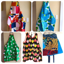 大好き♪派手色エプロン