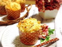 簡単‼︎混ぜるだけ♪ クランブルチョコマフィン♡