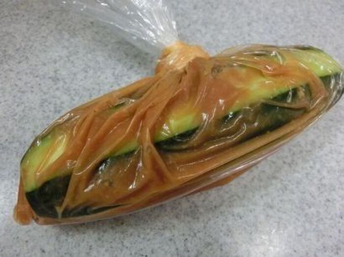 2.冷蔵庫で寝かせる