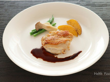 鶏肉のソテーバルサミコソース