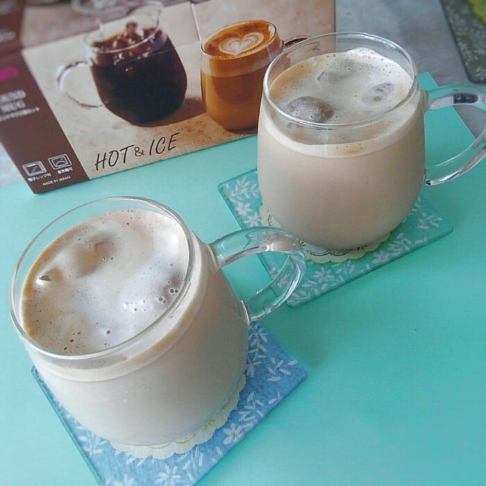 バリスタde30秒♪ちゃちゃっとおうちでアイスカフェラテ