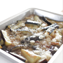 我が家の茄子の揚げびたし