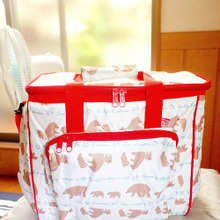 真夏の熱中症対策★軽くてコンパクトなソフト クーラーボックス