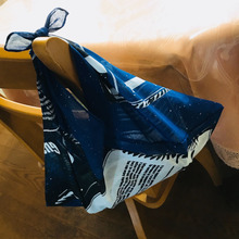 簡単❣️手ぬぐいであずま袋♬