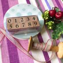 ダイソー★おススメ★ナンバースタンプ★