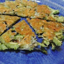 材料3つ☆ ゴーヤとじゃこのチーズ焼き