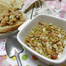 刻んで混ぜるだけでアンチエイジング♪ アーモンドときのこのオイルディップ