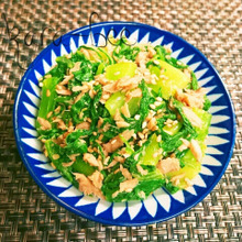 味付け1つ♪簡単激ウマ!チンゲン菜とツナの胡麻和え