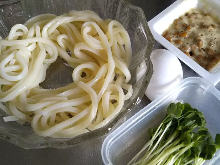 ②材料の下準備