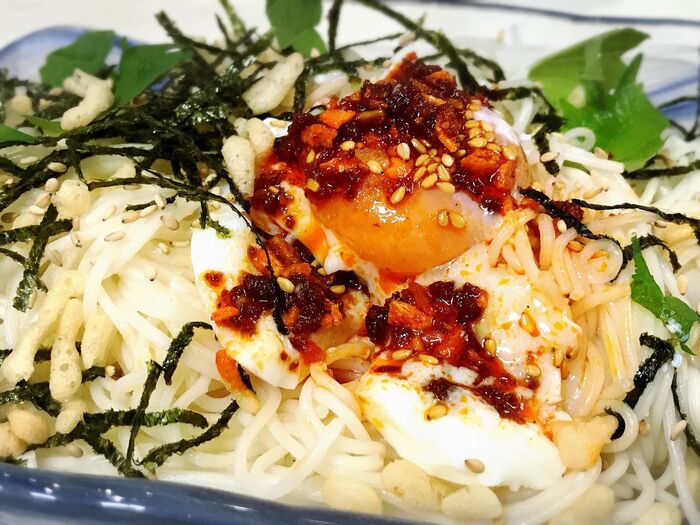 具材をトッピング