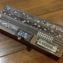 100均すのこと木製トレイでおめかしカトラリーボックスdiy♪