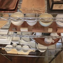 我が家の食器収納事情!シンプル*メタルラックにオープン収納!