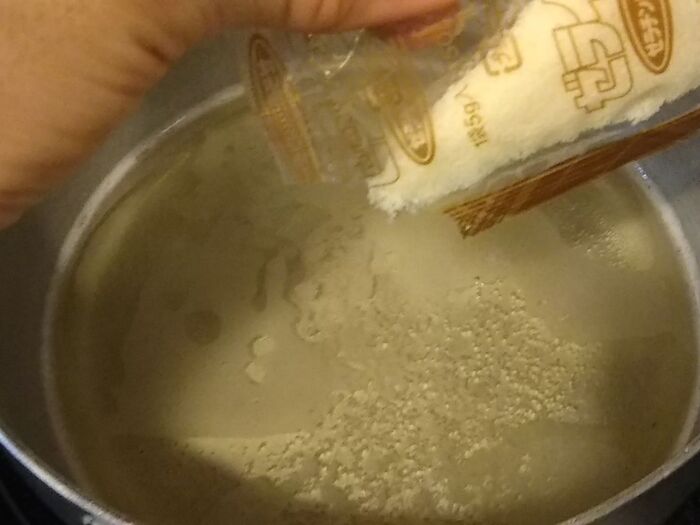 白だし+ゼラチン液を作る