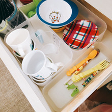 子供用食器の配置は、子供に任せて正解☆