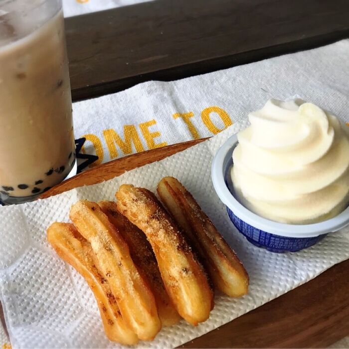 500gも入って97円!めちゃ美味チューロス!