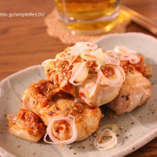 ヘルシー♪ボリューム♪お豆腐巻き豚キムチ